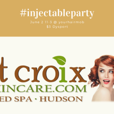 FIRST FRIDAY EVENT: #INJECTIBLE PARTY AT YOUR HAIR MOB